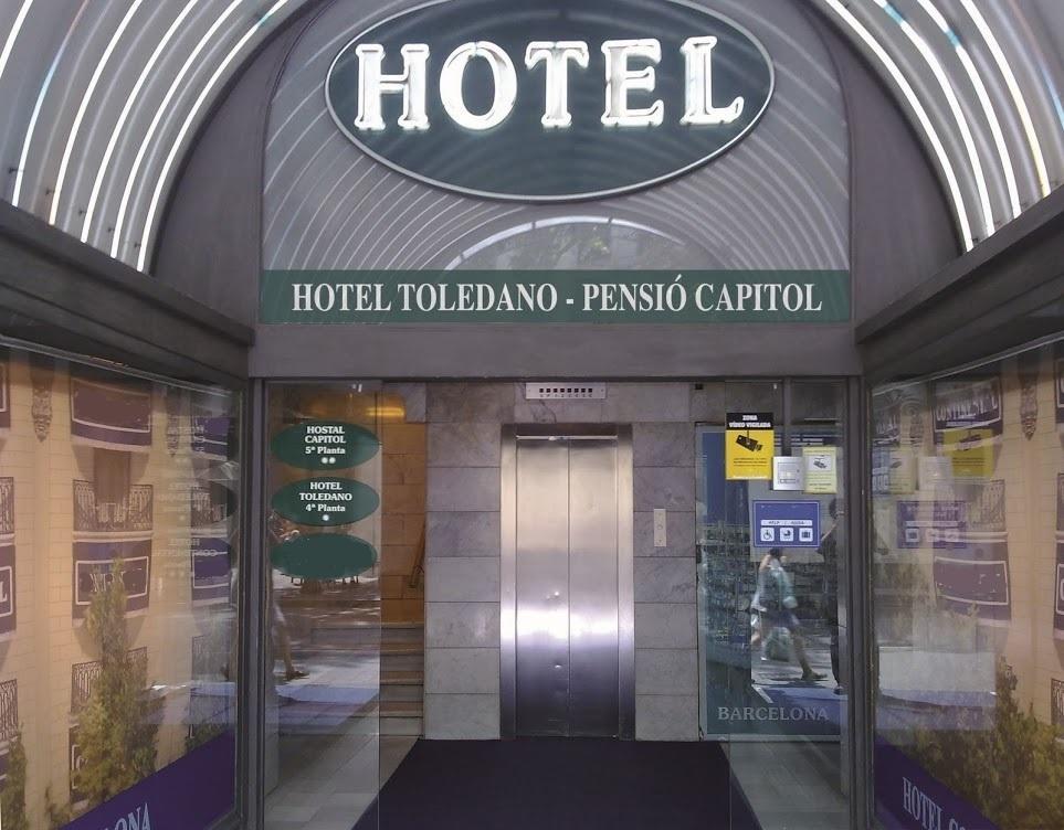 Hostal Capitol Ramblas Barcelona Kültér fotó